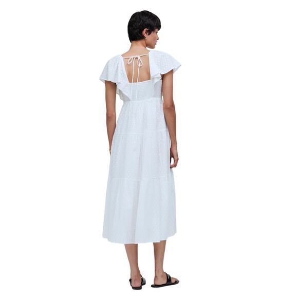 Madewell White Midi Dress - Picture 4 of 10